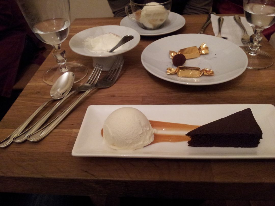 brownie & ice cream