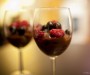 Chocolate mousse with berries