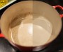 Cleaning cast iron pot